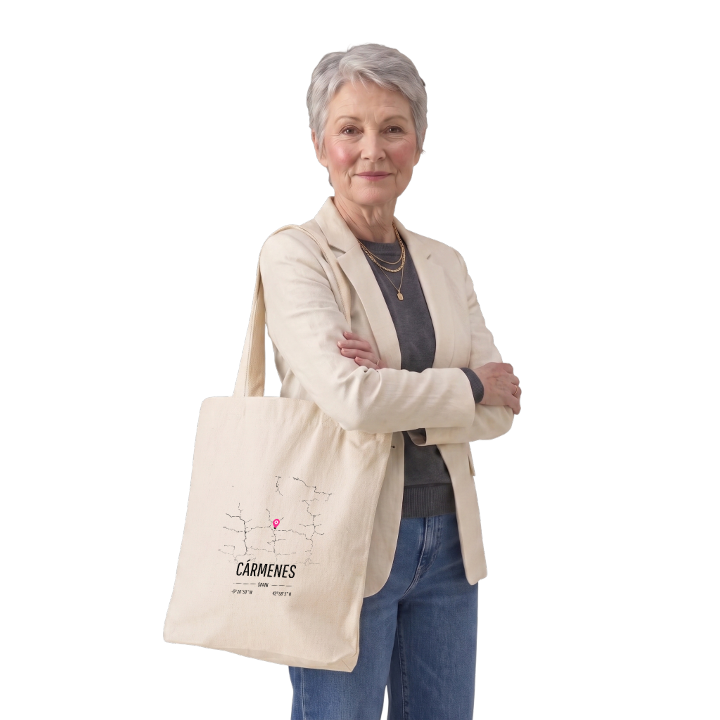 Cármenes kort mulepose – mulepose fra PinShirt