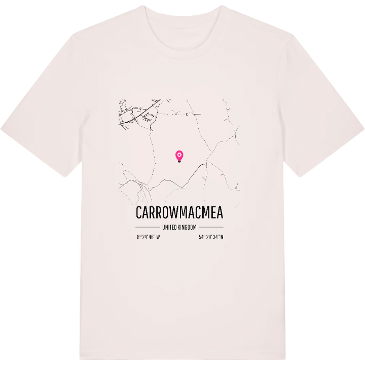 Carrowmacmea kort T-shirt – t-shirt fra PinShirt