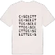 Caselette ordleg T-shirt