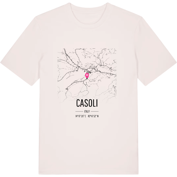 Casoli kort T-shirt – t-shirt fra PinShirt
