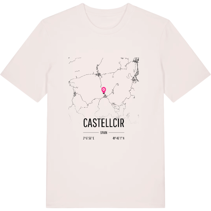 Castellcir kort T-shirt – t-shirt fra PinShirt