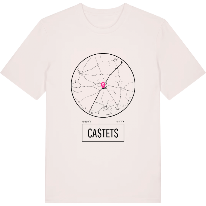 Castets T-shirt – t-shirt fra PinShirt