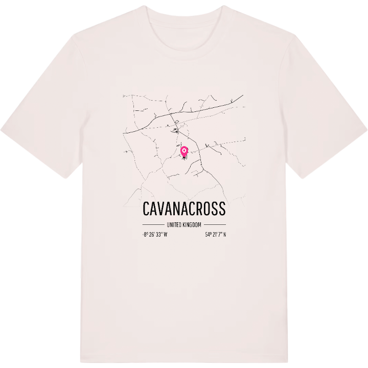 Cavanacross kort T-shirt – t-shirt fra PinShirt