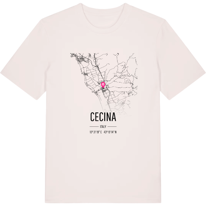 Cecina kort T-shirt – t-shirt fra PinShirt