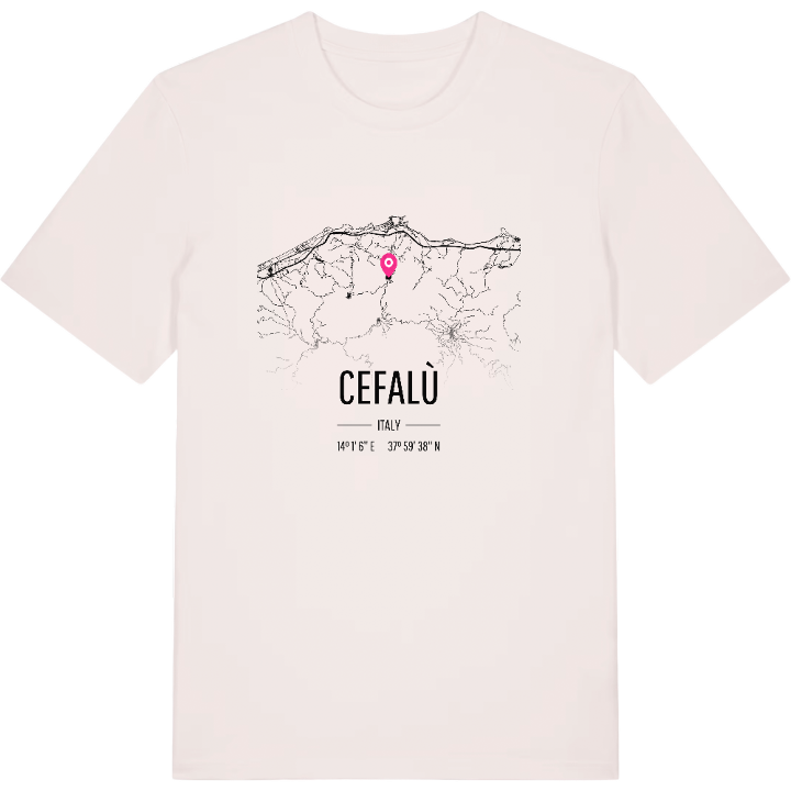 Cefalù kort T-shirt – t-shirt fra PinShirt