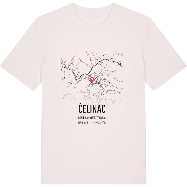 Čelinac kort T-shirt – t-shirt fra PinShirt