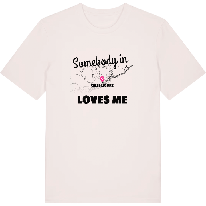 Nogen i Celle Ligure elsker mig T-shirt – t-shirt fra PinShirt