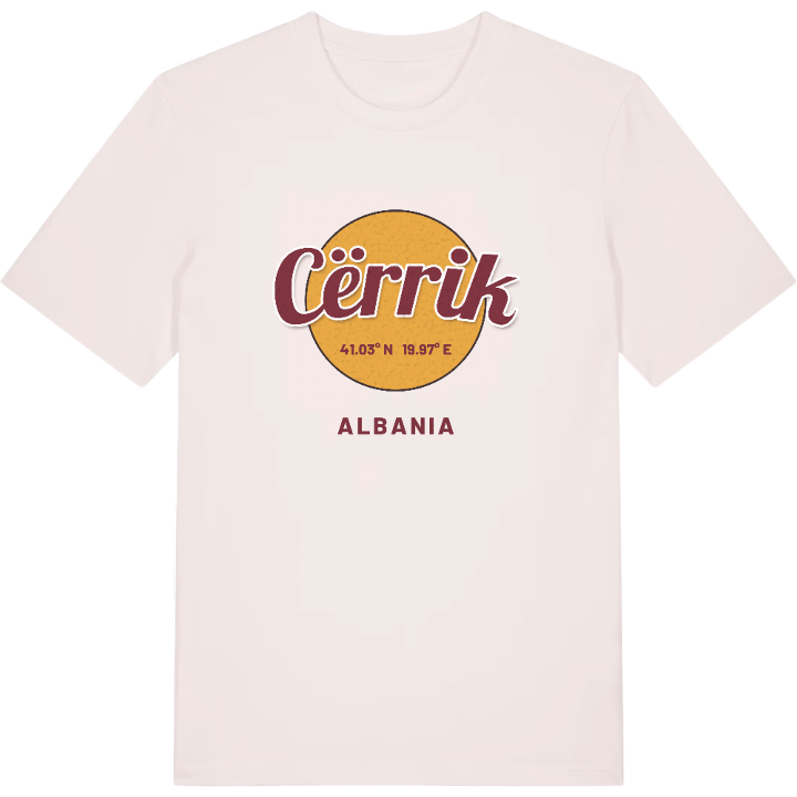 Cërrik cirkel T-shirt – t-shirt fra PinShirt