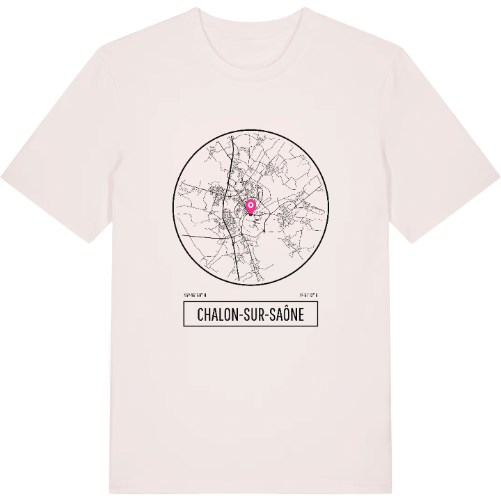 Chalon-sur-Saône T-shirt – t-shirt fra PinShirt