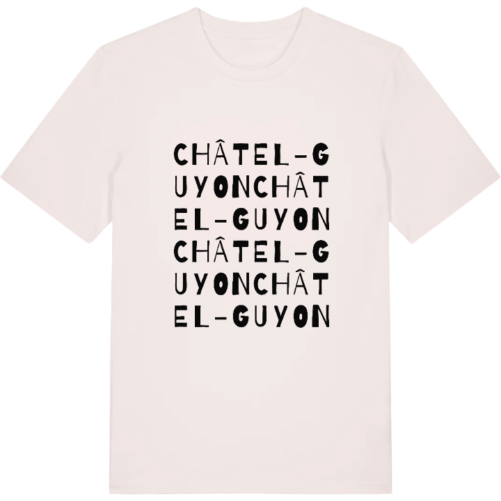 Châtel-Guyon ordleg T-shirt – t-shirt fra PinShirt