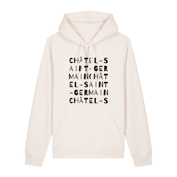 Châtel-Saint-Germain ordleg hættetrøje – hættetrøje fra PinShirt