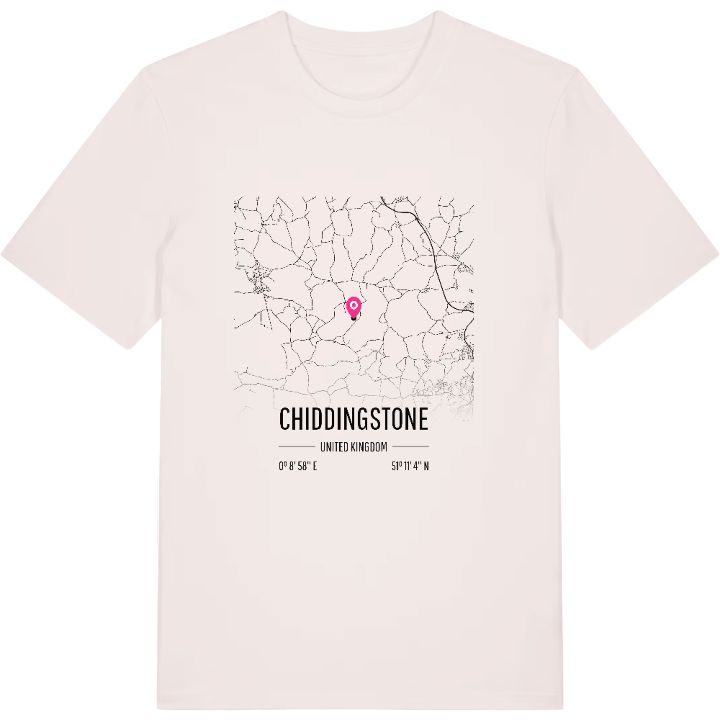 Chiddingstone kort T-shirt – t-shirt fra PinShirt