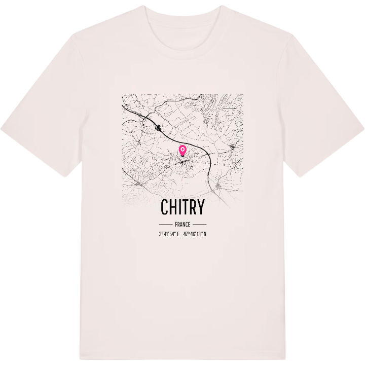 Chitry kort T-shirt – t-shirt fra PinShirt