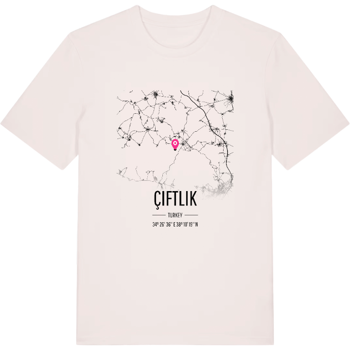 Çiftlik kort T-shirt – t-shirt fra PinShirt