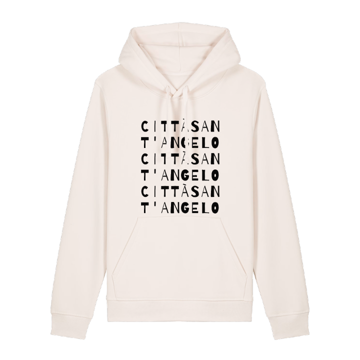 Città Sant'Angelo ordleg hættetrøje – hættetrøje fra PinShirt