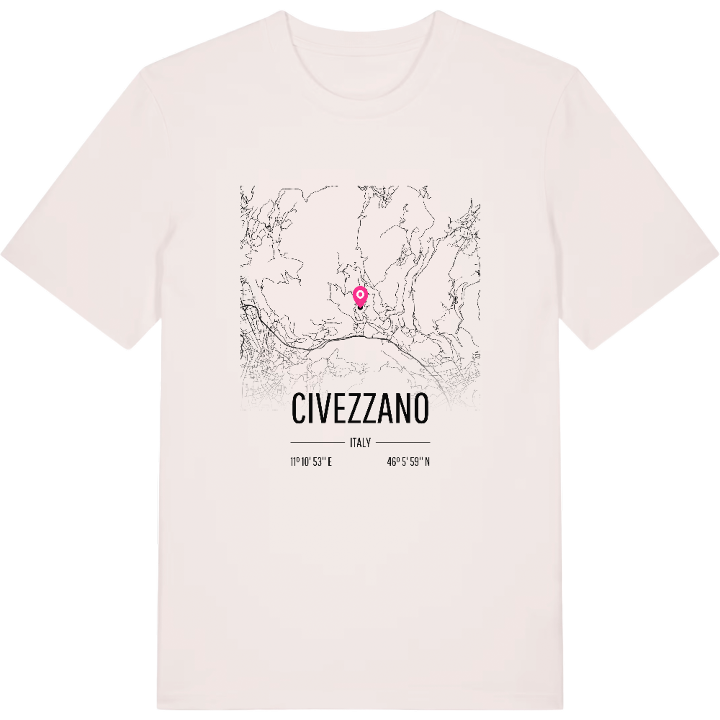Civezzano kort T-shirt – t-shirt fra PinShirt