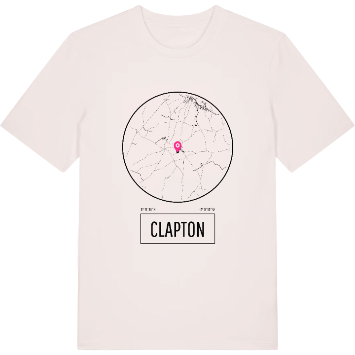 Clapton T-shirt – t-shirt fra PinShirt