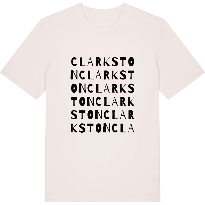 Clarkston ordleg T-shirt – t-shirt fra PinShirt