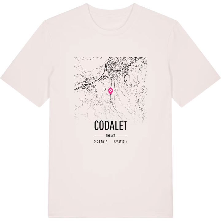 Codalet kort T-shirt – t-shirt fra PinShirt