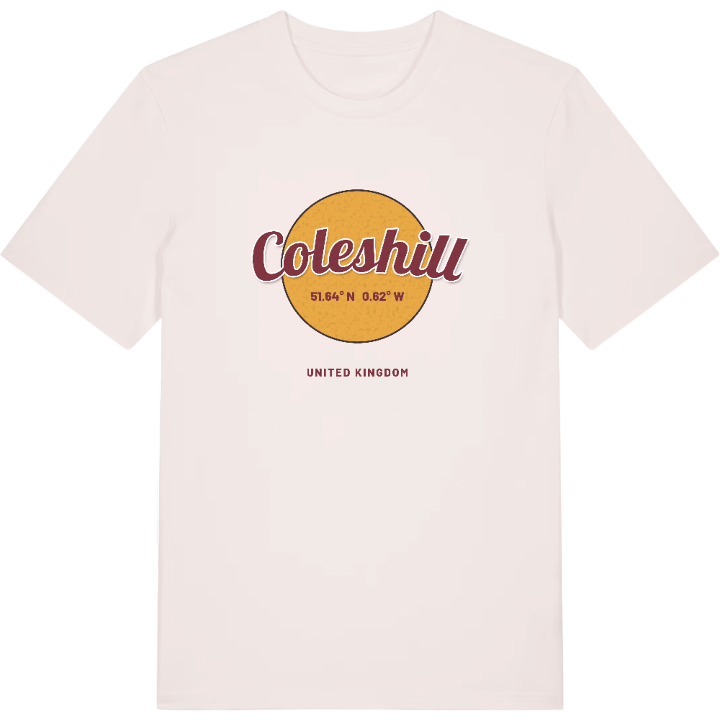 Coleshill cirkel T-shirt – t-shirt fra PinShirt