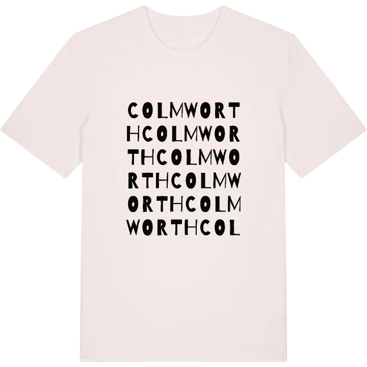 Colmworth ordleg T-shirt – t-shirt fra PinShirt