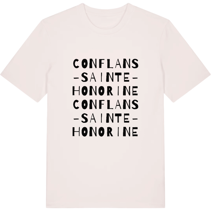 Conflans-Sainte-Honorine ordleg T-shirt – t-shirt fra PinShirt
