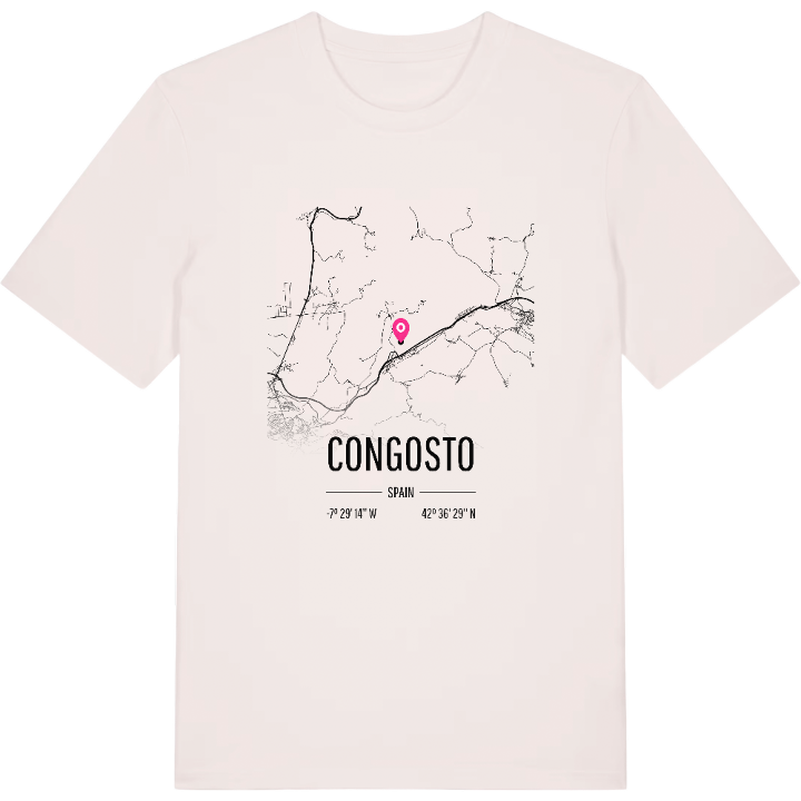 Congosto kort T-shirt – t-shirt fra PinShirt