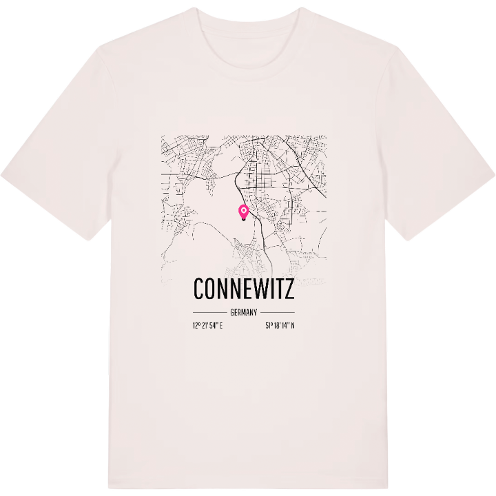 Connewitz kort T-shirt – t-shirt fra PinShirt