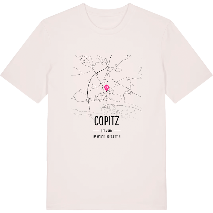 Copitz kort T-shirt – t-shirt fra PinShirt