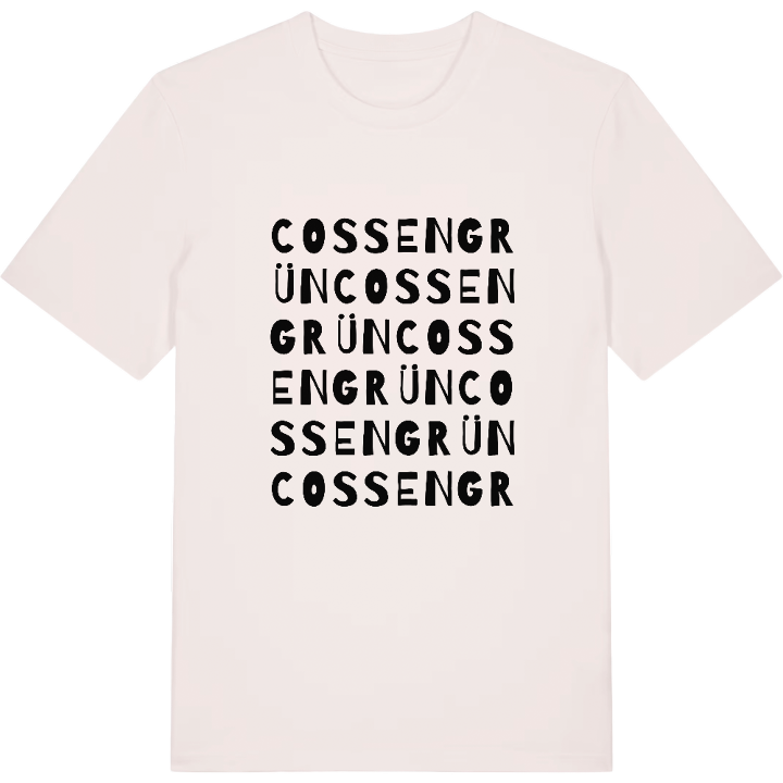 Cossengrün ordleg T-shirt – t-shirt fra PinShirt