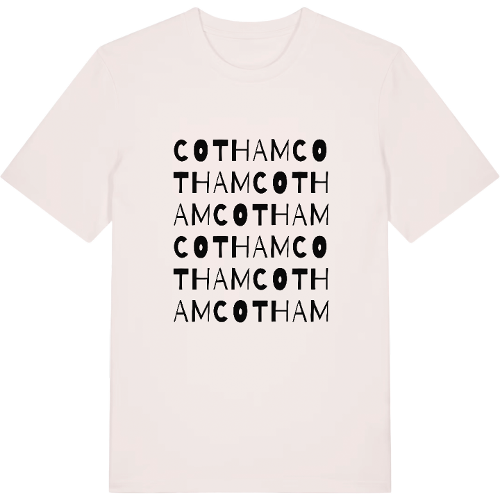 Cotham ordleg T-shirt – t-shirt fra PinShirt