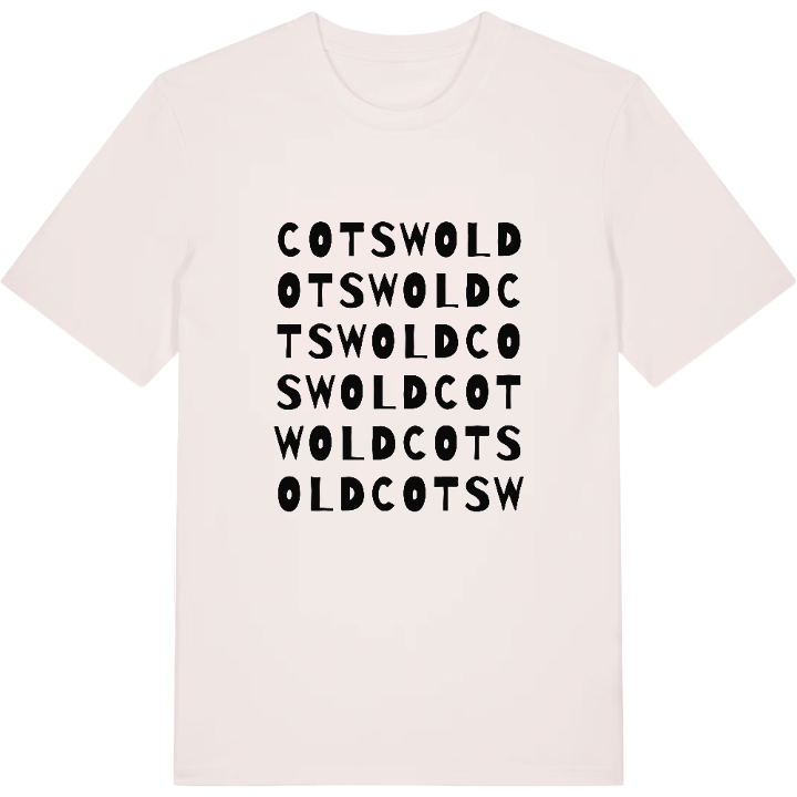Cotswold ordleg T-shirt – t-shirt fra PinShirt
