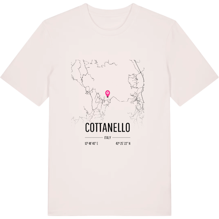 Cottanello kort T-shirt – t-shirt fra PinShirt