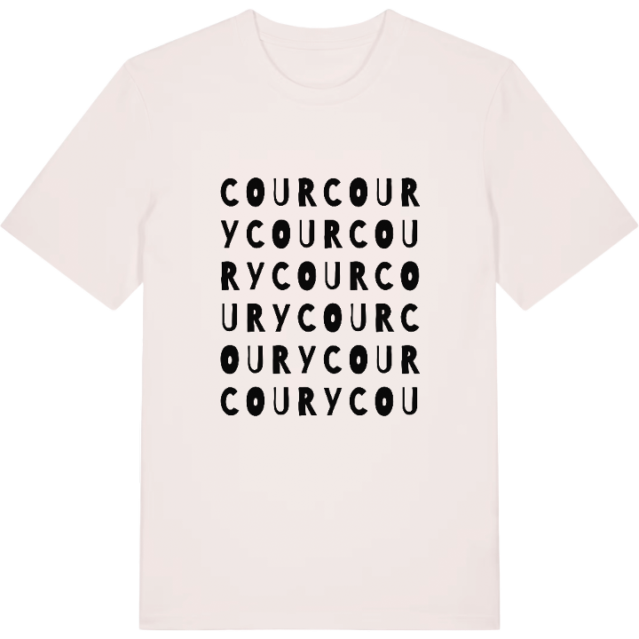Courcoury ordleg T-shirt – t-shirt fra PinShirt