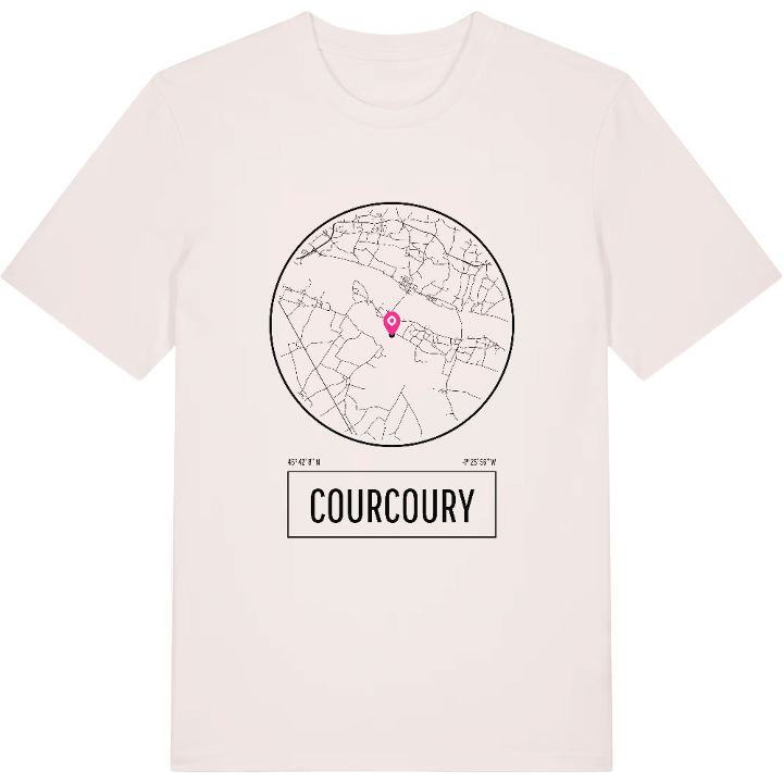 Courcoury T-shirt – t-shirt fra PinShirt