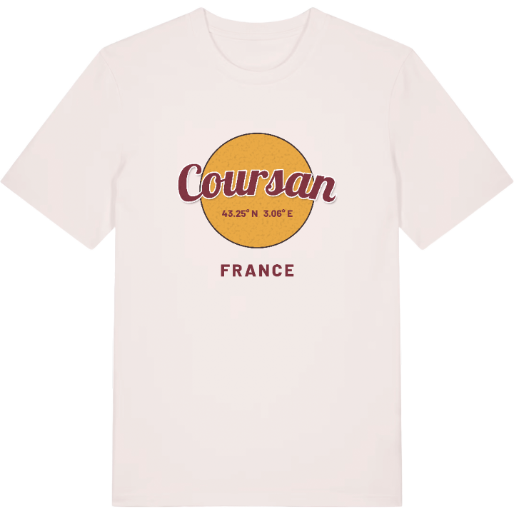 Coursan cirkel T-shirt – t-shirt fra PinShirt