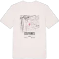 Coutures kort T-shirt