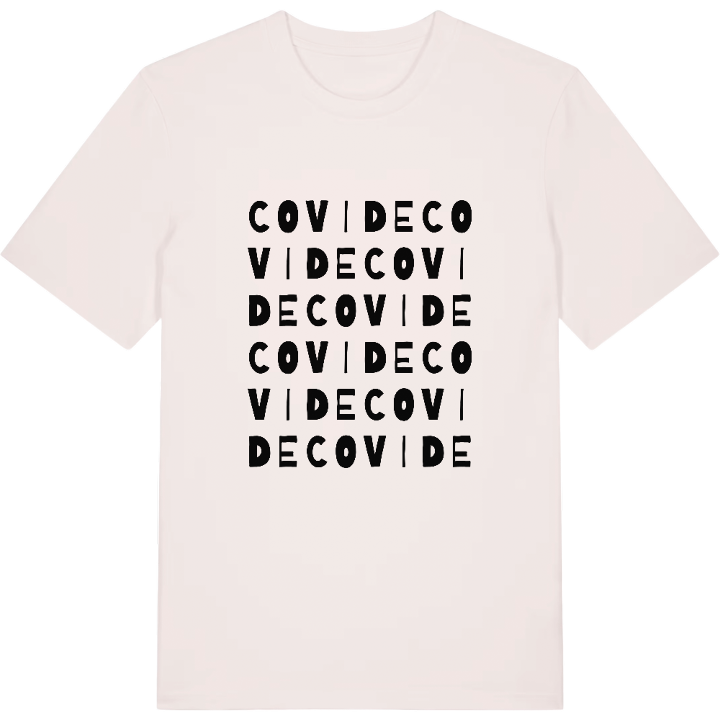 Covide ordleg T-shirt – t-shirt fra PinShirt