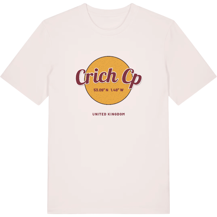 Crich CP cirkel T-shirt – t-shirt fra PinShirt
