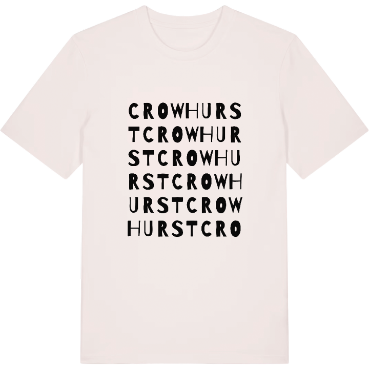 Crowhurst ordleg T-shirt – t-shirt fra PinShirt