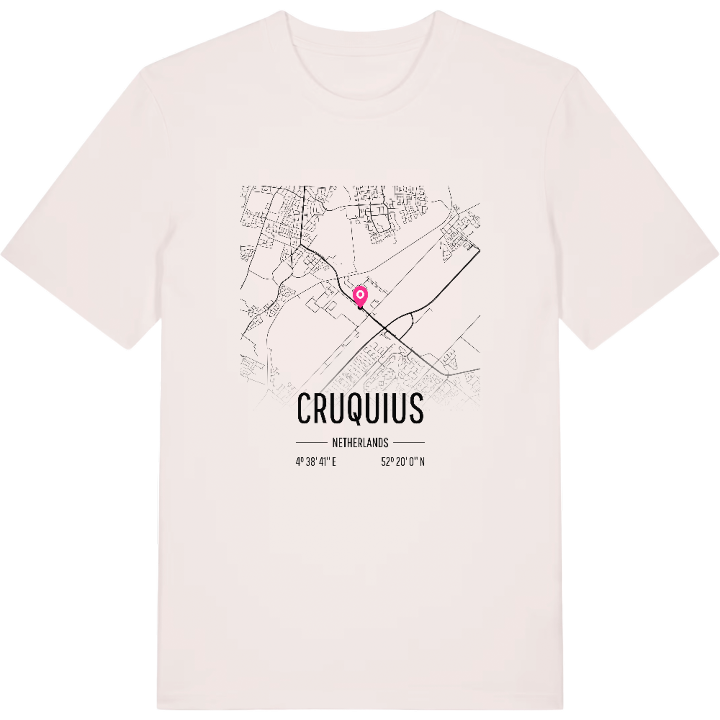Cruquius kort T-shirt – t-shirt fra PinShirt