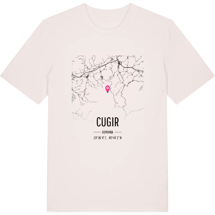 Cugir kort T-shirt – t-shirt fra PinShirt