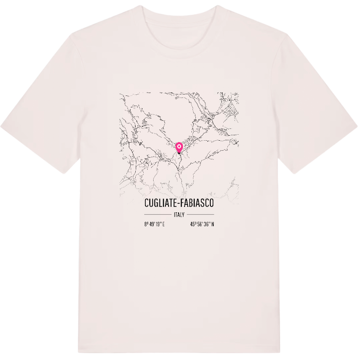 Cugliate-Fabiasco kort T-shirt – t-shirt fra PinShirt