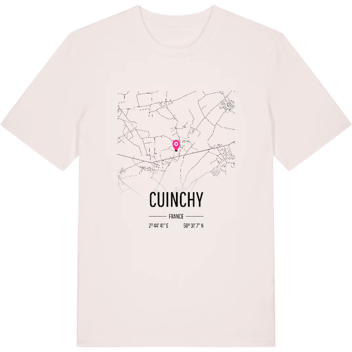 Cuinchy kort T-shirt – t-shirt fra PinShirt