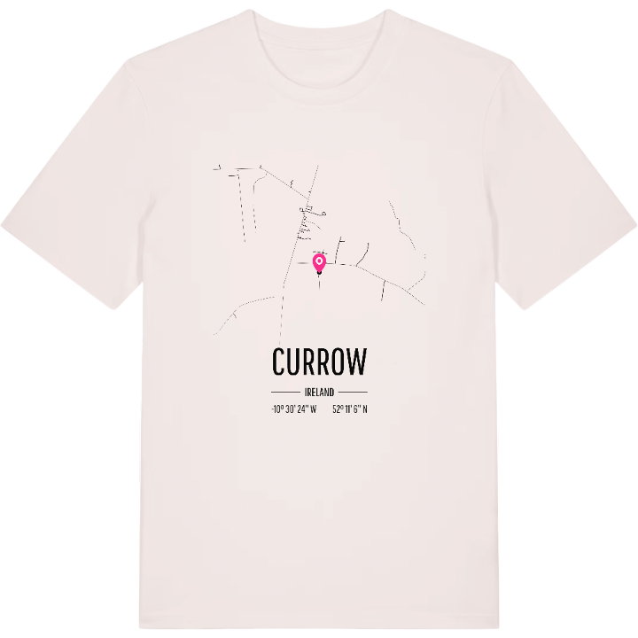 Currow kort T-shirt – t-shirt fra PinShirt