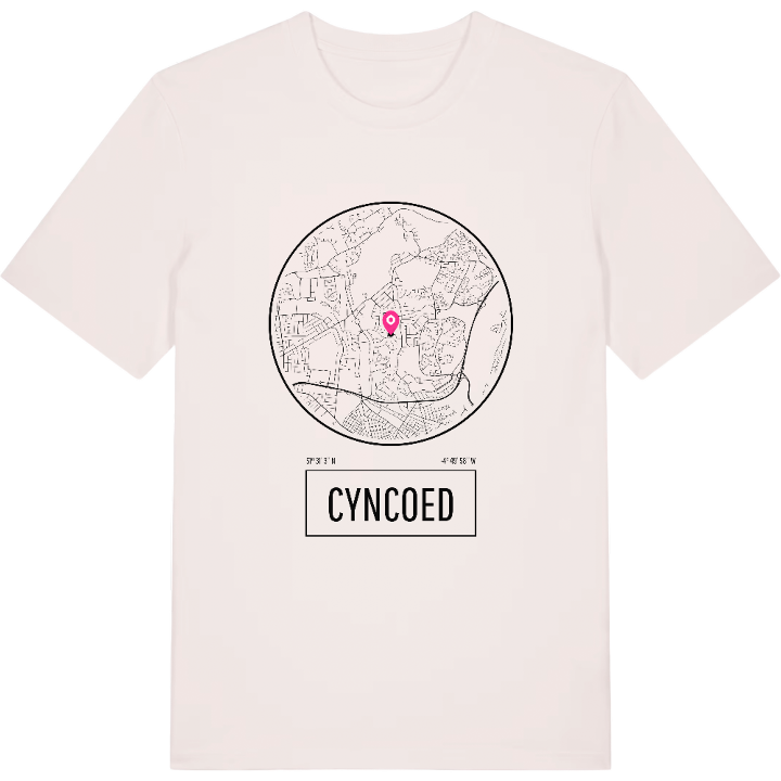 Cyncoed T-shirt – t-shirt fra PinShirt