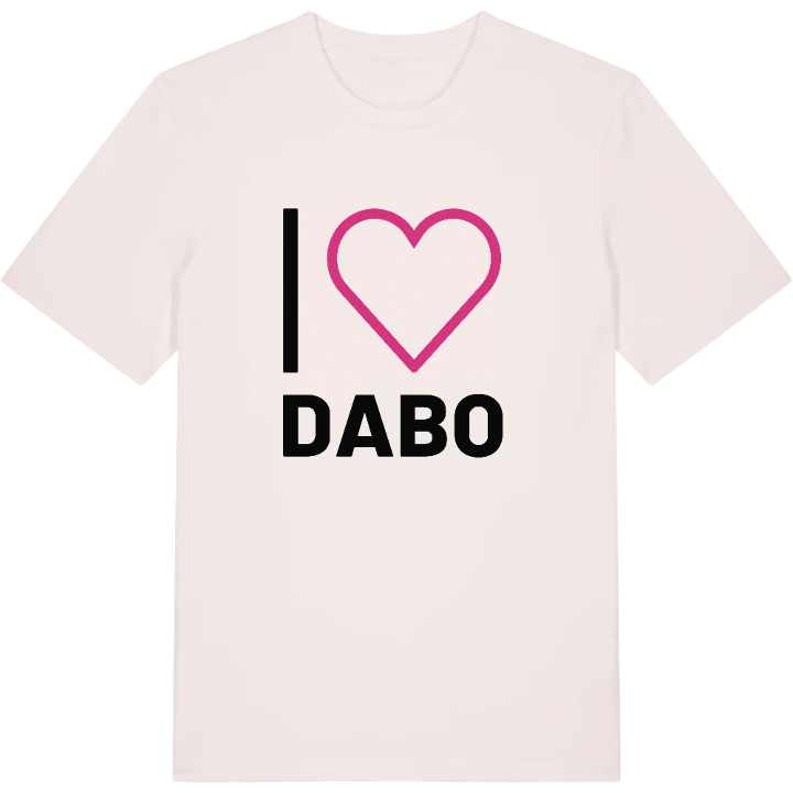 Jeg elsker Dabo T-shirt stort tryk – t-shirt fra PinShirt