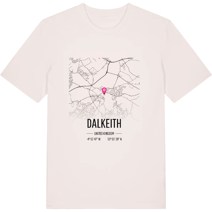 Dalkeith kort T-shirt – t-shirt fra PinShirt