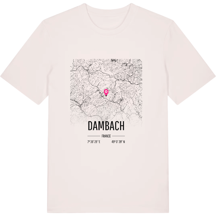 Dambach kort T-shirt – t-shirt fra PinShirt