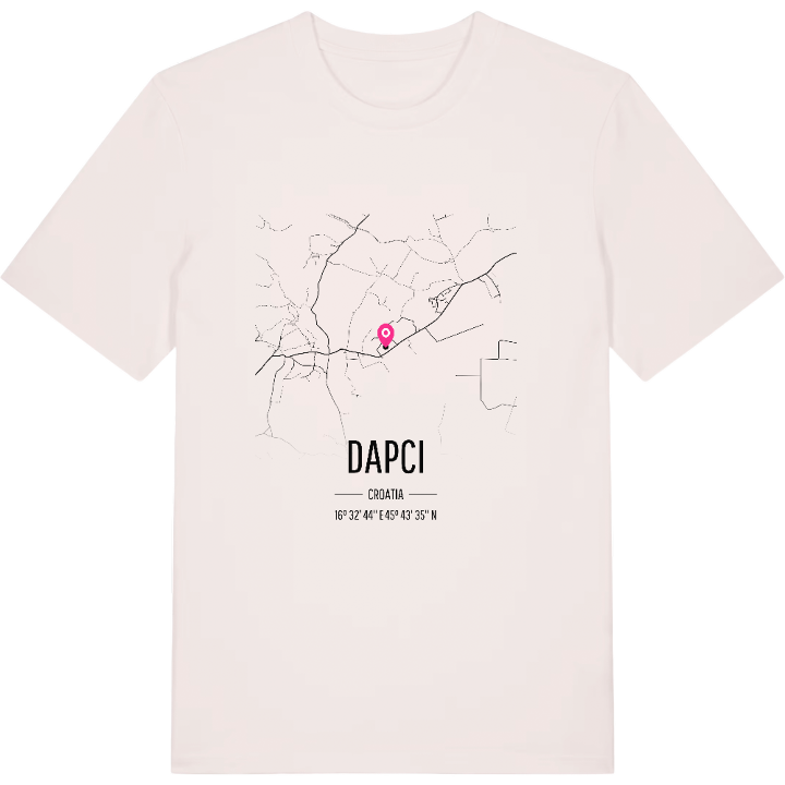 Dapci kort T-shirt – t-shirt fra PinShirt